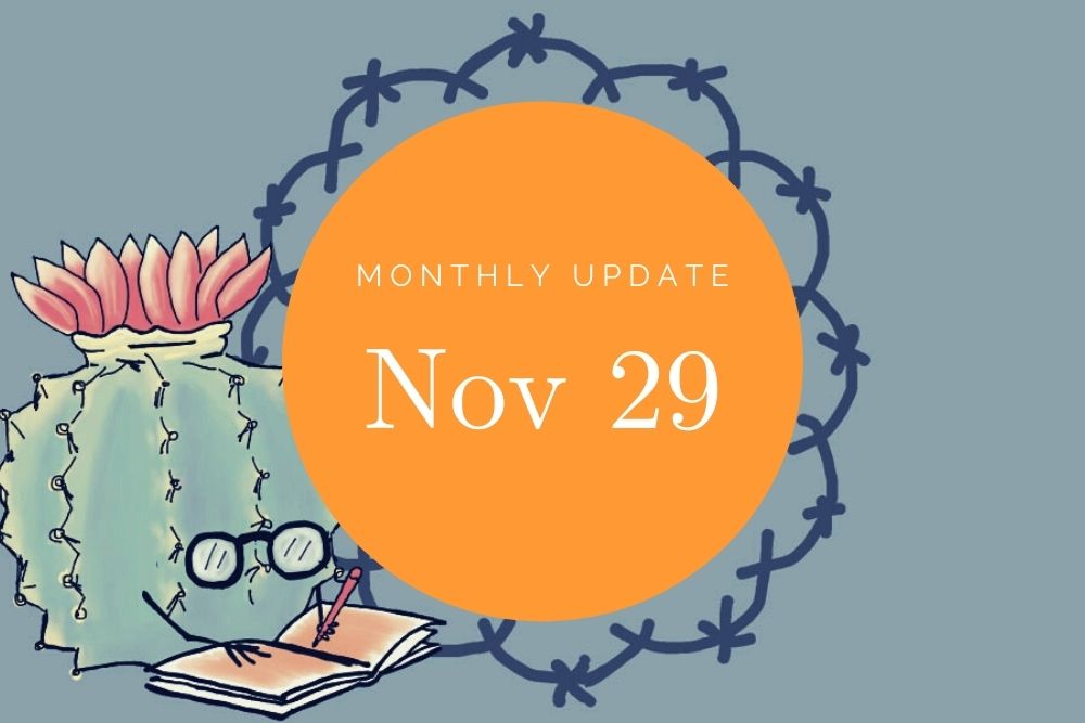Monthly Update Banner - November 29